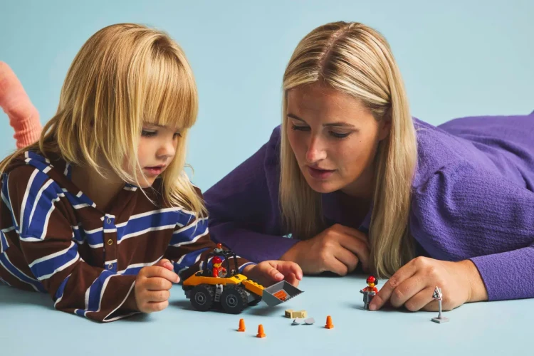 Klocki LEGO City 60450 Żółta ładowarka kołowa