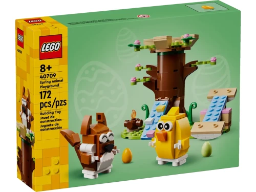 Klocki LEGO 40709 Wiosenny plac zabaw dla zwierzątek