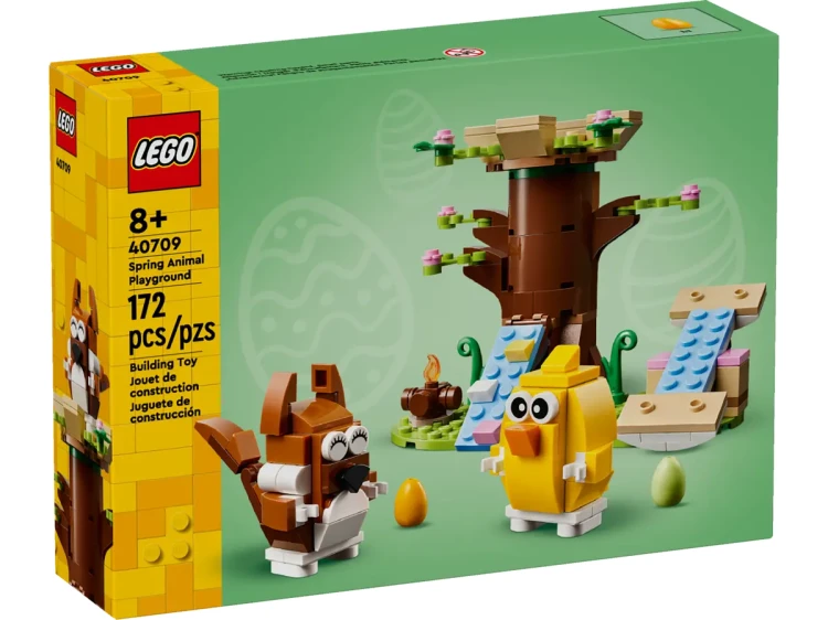 Klocki LEGO 40709 Wiosenny plac zabaw dla zwierzątek