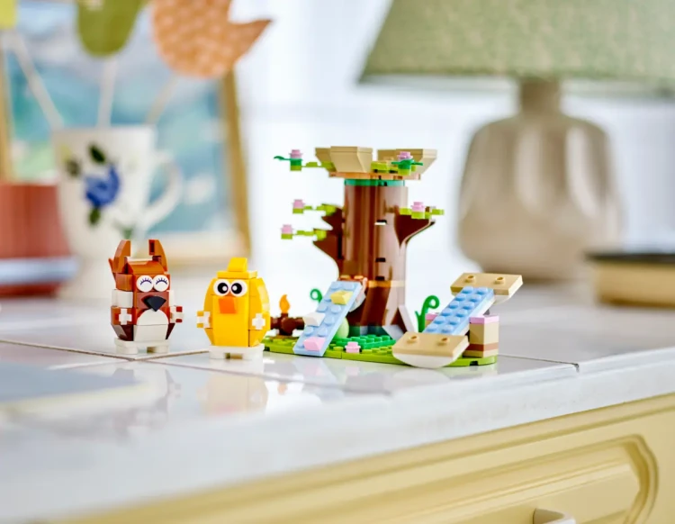 Klocki LEGO 40709 Wiosenny plac zabaw dla zwierzątek
