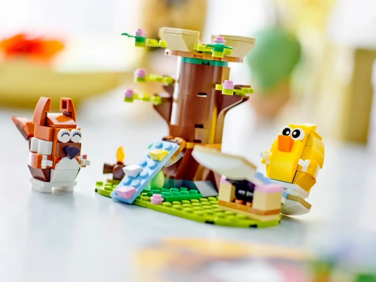 Klocki LEGO 40709 Wiosenny plac zabaw dla zwierzątek