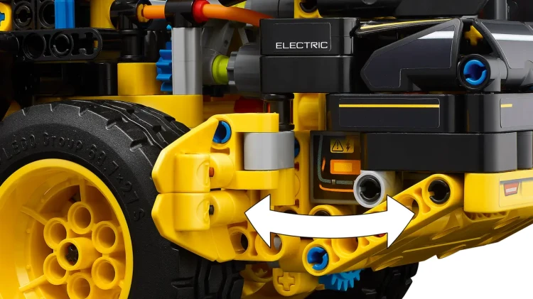 Klocki LEGO Technic 42209 Ładowarka kołowa Volvo L120 Electric