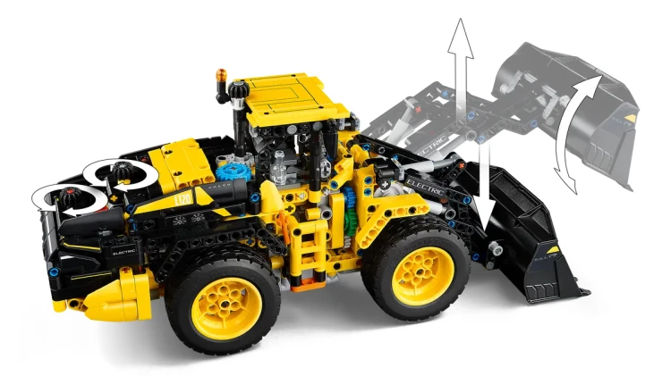 Klocki LEGO Technic 42209 Ładowarka kołowa Volvo L120 Electric