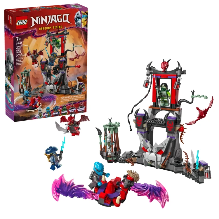 Klocki LEGO Ninjago 71841 Burzowa wioska Dragonów