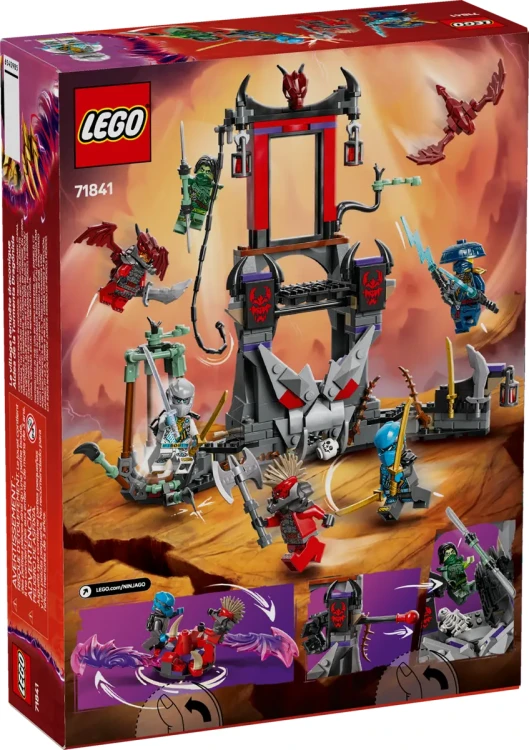 Klocki LEGO Ninjago 71841 Burzowa wioska Dragonów