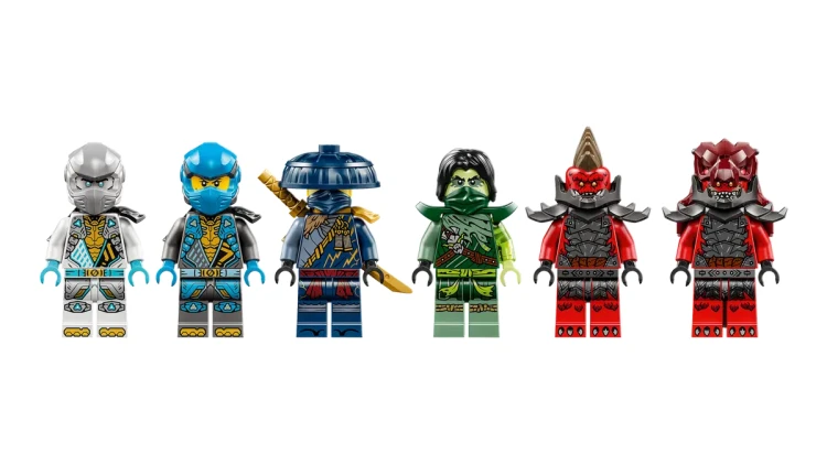 Klocki LEGO Ninjago 71841 Burzowa wioska Dragonów