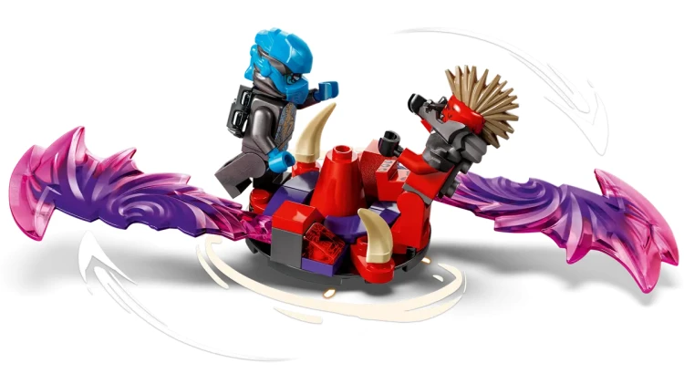 Klocki LEGO Ninjago 71841 Burzowa wioska Dragonów