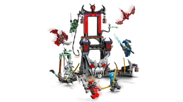 Klocki LEGO Ninjago 71841 Burzowa wioska Dragonów