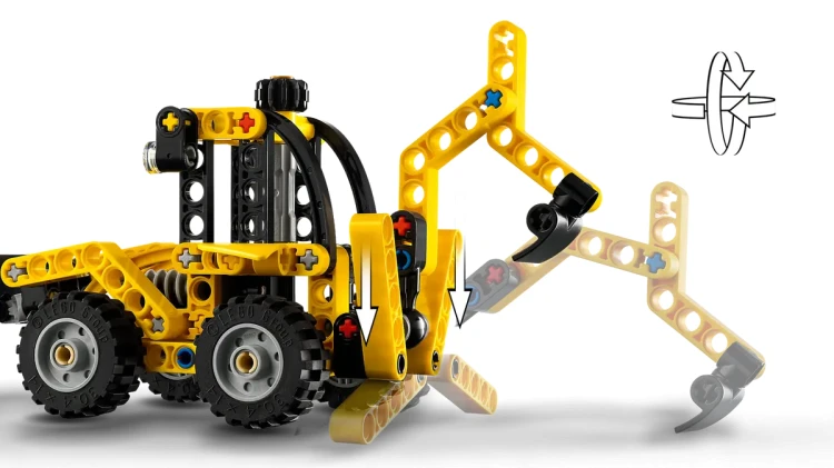 Klocki LEGO Technic 42197 Koparko-ładowarka