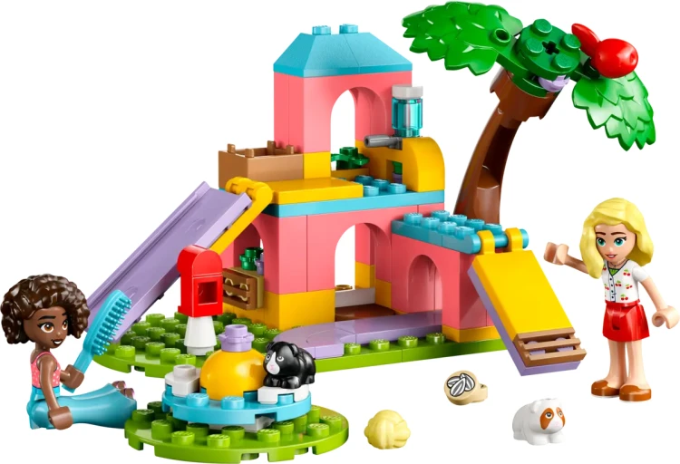 Klocki LEGO Friends 42640 Plac zabaw dla świnek morskich