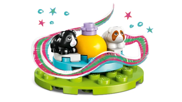 Klocki LEGO Friends 42640 Plac zabaw dla świnek morskich