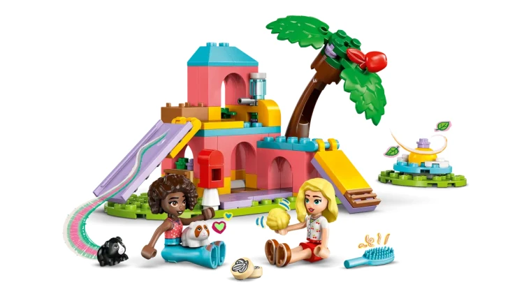 Klocki LEGO Friends 42640 Plac zabaw dla świnek morskich