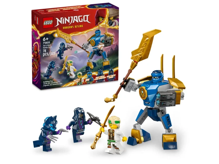 Klocki LEGO Ninjago 71805 Zestaw bitewny z mechem Jaya