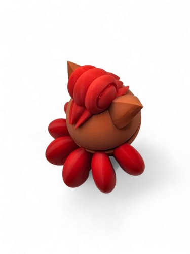 Vulpix Ball – Figurka Pokémon - Kolekcjonerska Pokeball