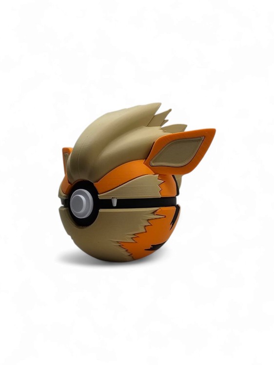 Arcanine Ball – Figurka Pokémon - Kolekcjonerska Pokeball