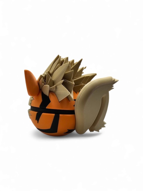 Arcanine Ball – Figurka Pokémon - Kolekcjonerska Pokeball