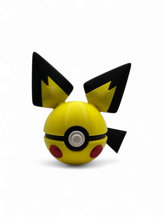 Pichu Ball – Figurka Pokémon - Kolekcjonerska Pokeball
