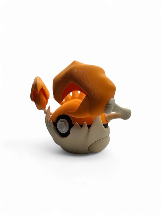 Kingler Ball – Figurka Pokémon - Kolekcjonerska Pokeball