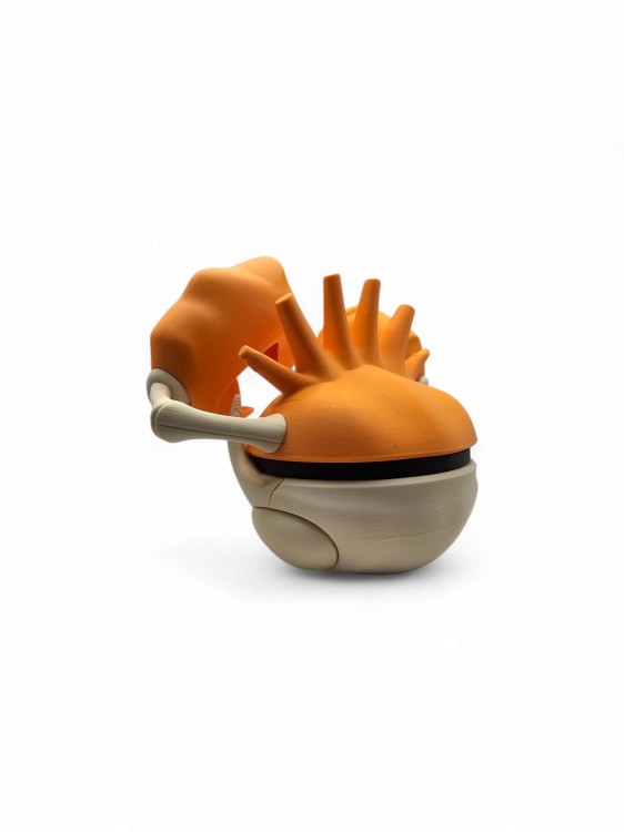 Kingler Ball – Figurka Pokémon - Kolekcjonerska Pokeball