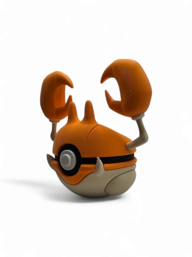 Krabby Ball – Figurka Pokémon - Kolekcjonerska Pokeball