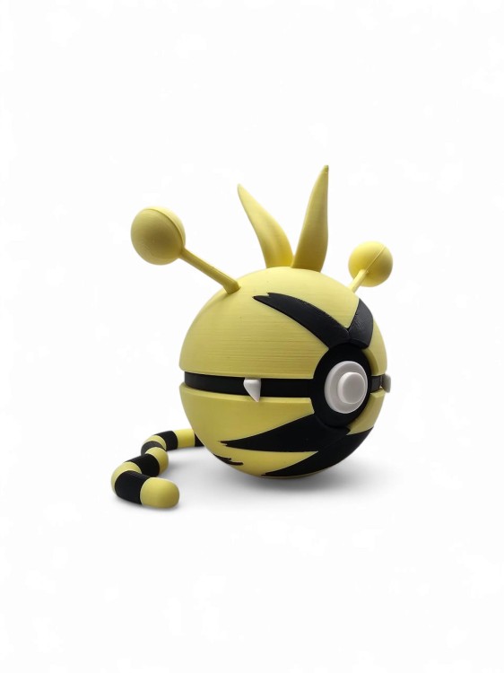 Electabuzz Ball – Figurka Pokémon - Kolekcjonerska Pokeball