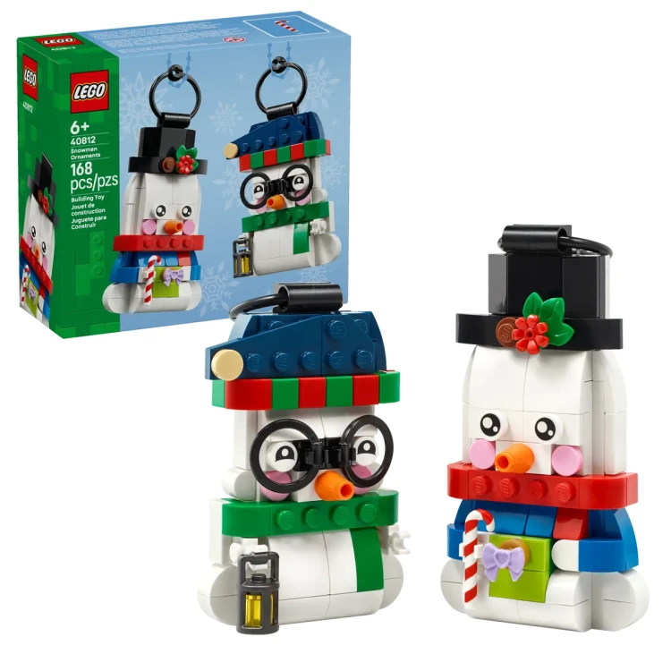 Klocki LEGO 40812 Ozdoby z bałwankami