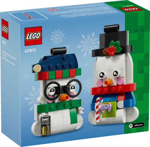 Klocki LEGO 40812 Ozdoby z bałwankami