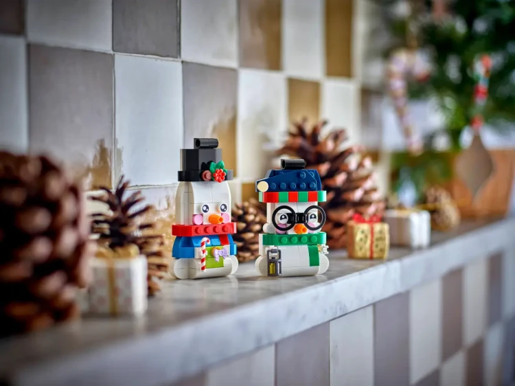 Klocki LEGO 40812 Ozdoby z bałwankami