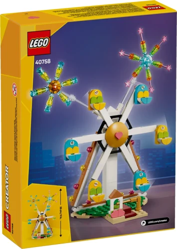 Klocki LEGO CREATOR 40758 Świętowanie: diabelski młyn z fajerwerkami