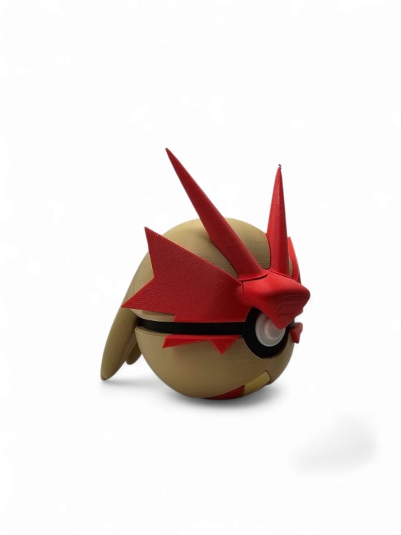 Blaziken Ball – Figurka Pokémon - Kolekcjonerska Pokeball