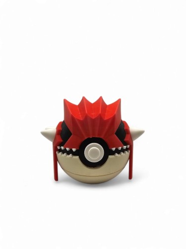 Groudon Ball – Figurka Pokémon - Kolekcjonerska Pokeball