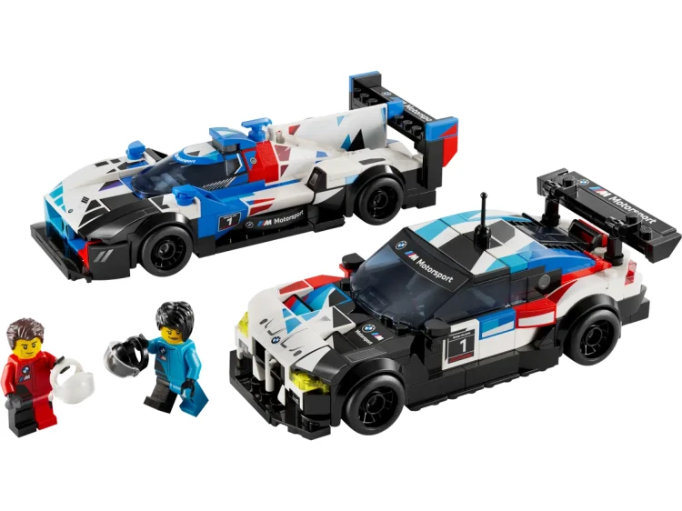 Klocki LEGO Speed Champions 76922 Samochody wyścigowe BMW M4 GT3 & BMW M Hybrid V8