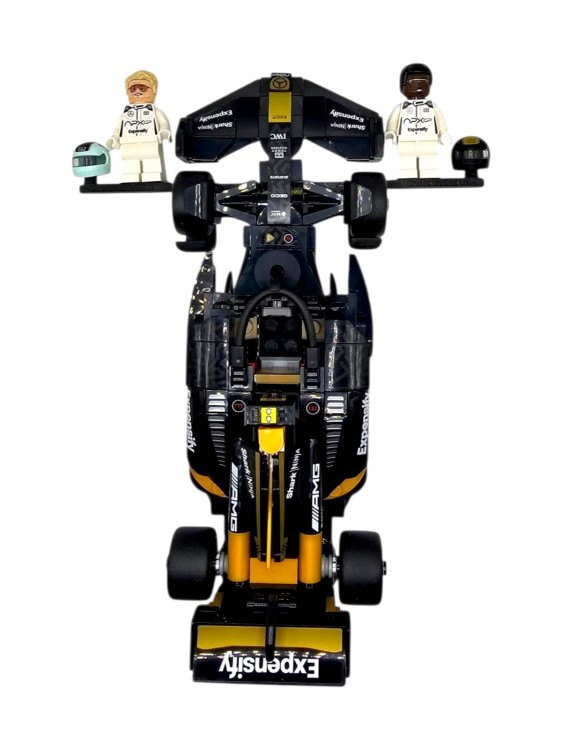 Wieszak na ścianę do LEGO Speed Champions F1 APXGP – 77252
