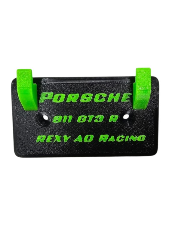 Uchwyt ścienny do LEGO Technic 42224 Porsche 911 GT3 R "REXY" AO Racing