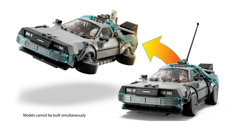 Klocki LEGO Speed Champions 77256 Wehikuł czasu z Powrotu do przyszłości