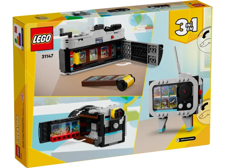 Klocki LEGO Creator 31147 Aparat w stylu retro