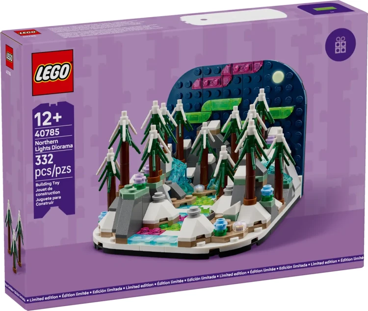 Klocki LEGO 40785 Diorama z zorzą polarną Edycja Limitowana