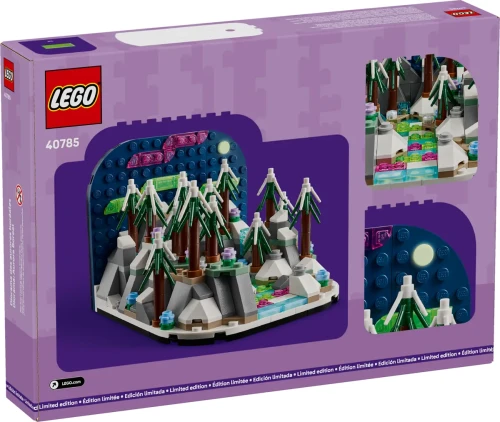 Klocki LEGO 40785 Diorama z zorzą polarną Edycja Limitowana