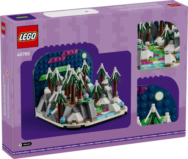 Klocki LEGO 40785 Diorama z zorzą polarną Edycja Limitowana