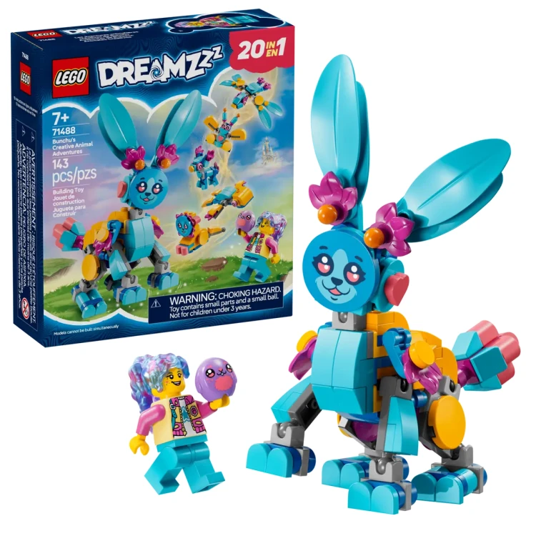 Klocki LEGO DREAMZzz 71488 Kreatywne zwierzęce przygody Bunchu
