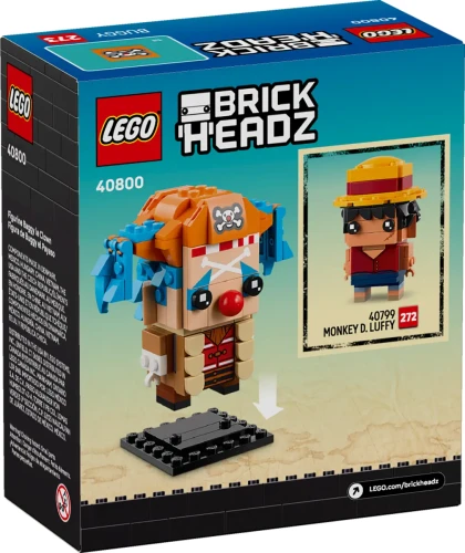 Klocki LEGO BrickHeadz 40800 Figurka klauna Buggy’ego