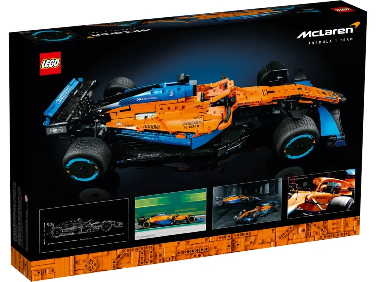 Klocki LEGO Technic  42141 Samochód wyścigowy McLaren Formula 1™