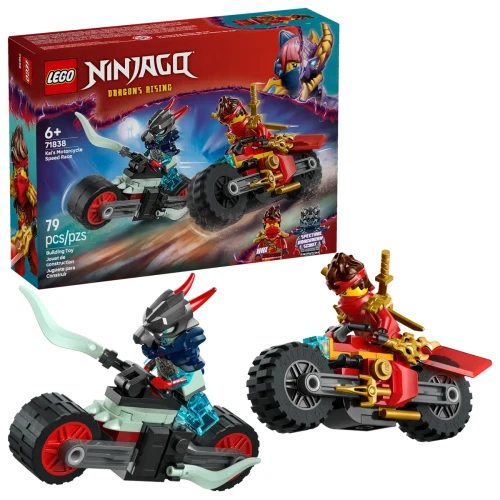 Klocki LEGO NINJAGO 71838 Wyścig motocyklowy Kaia