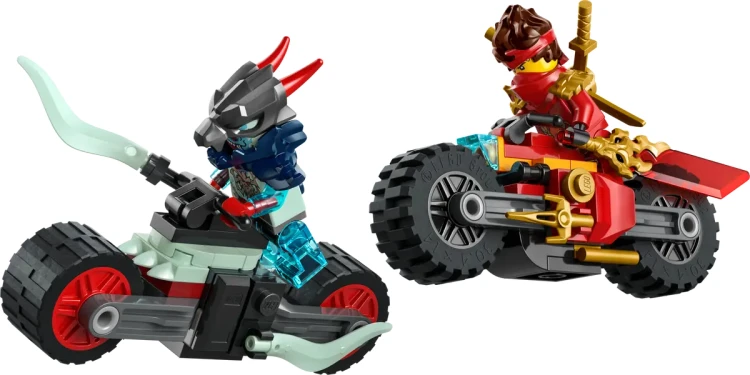 Klocki LEGO NINJAGO 71838 Wyścig motocyklowy Kaia