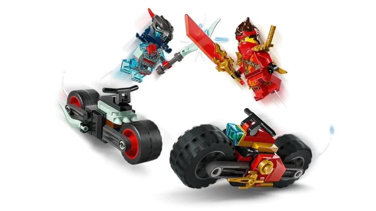 Klocki LEGO NINJAGO 71838 Wyścig motocyklowy Kaia