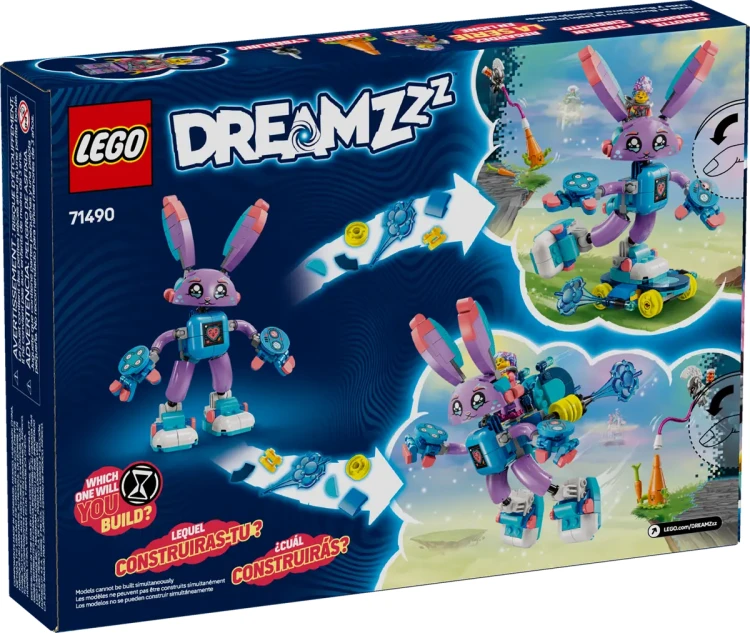 Klocki LEGO NINJAGO DREAMZzz  71490 Izzie i gamerski Bunchu