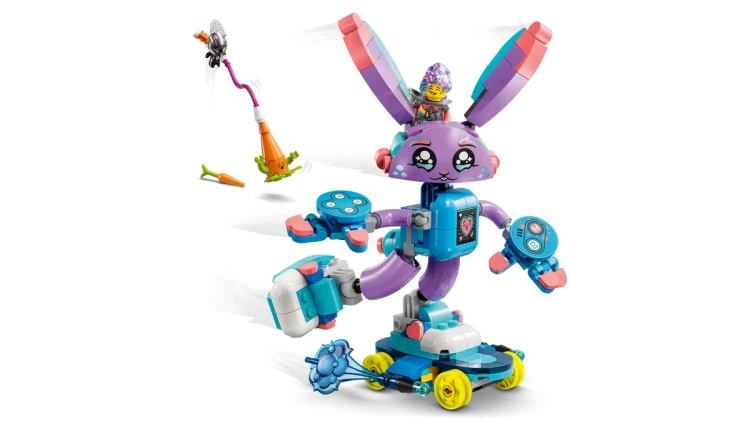 Klocki LEGO NINJAGO DREAMZzz  71490 Izzie i gamerski Bunchu