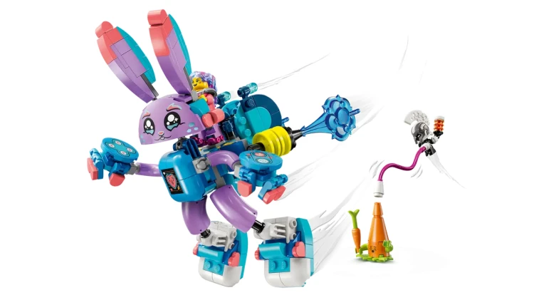 Klocki LEGO NINJAGO DREAMZzz  71490 Izzie i gamerski Bunchu