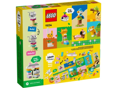 Klocki LEGO Classic 11034 Kreatywne zwierzątka