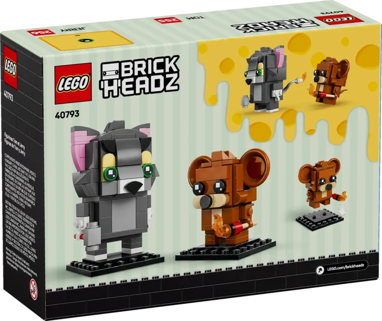 Klocki LEGO BrickHeadz 40793 Figurki Toma i Jerry’ego